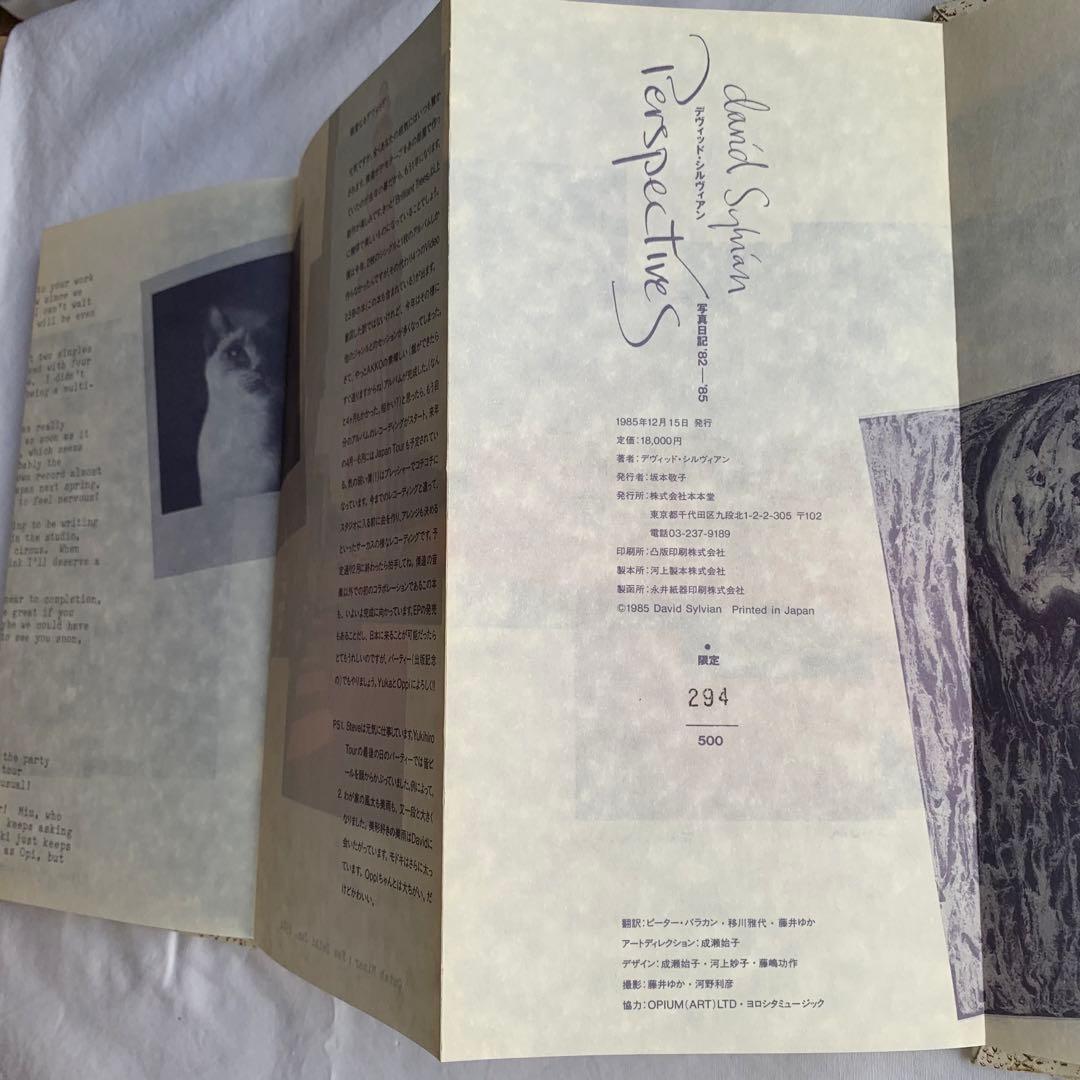 カエルカフェ【限定品】【激レア】デヴィッドシルビアン 写真日記