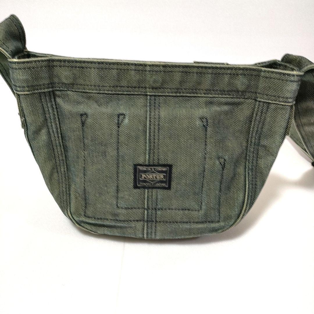 廃盤 PORTER DEEPER デニム地 ショルダーバッグ ポーター - メルカリ