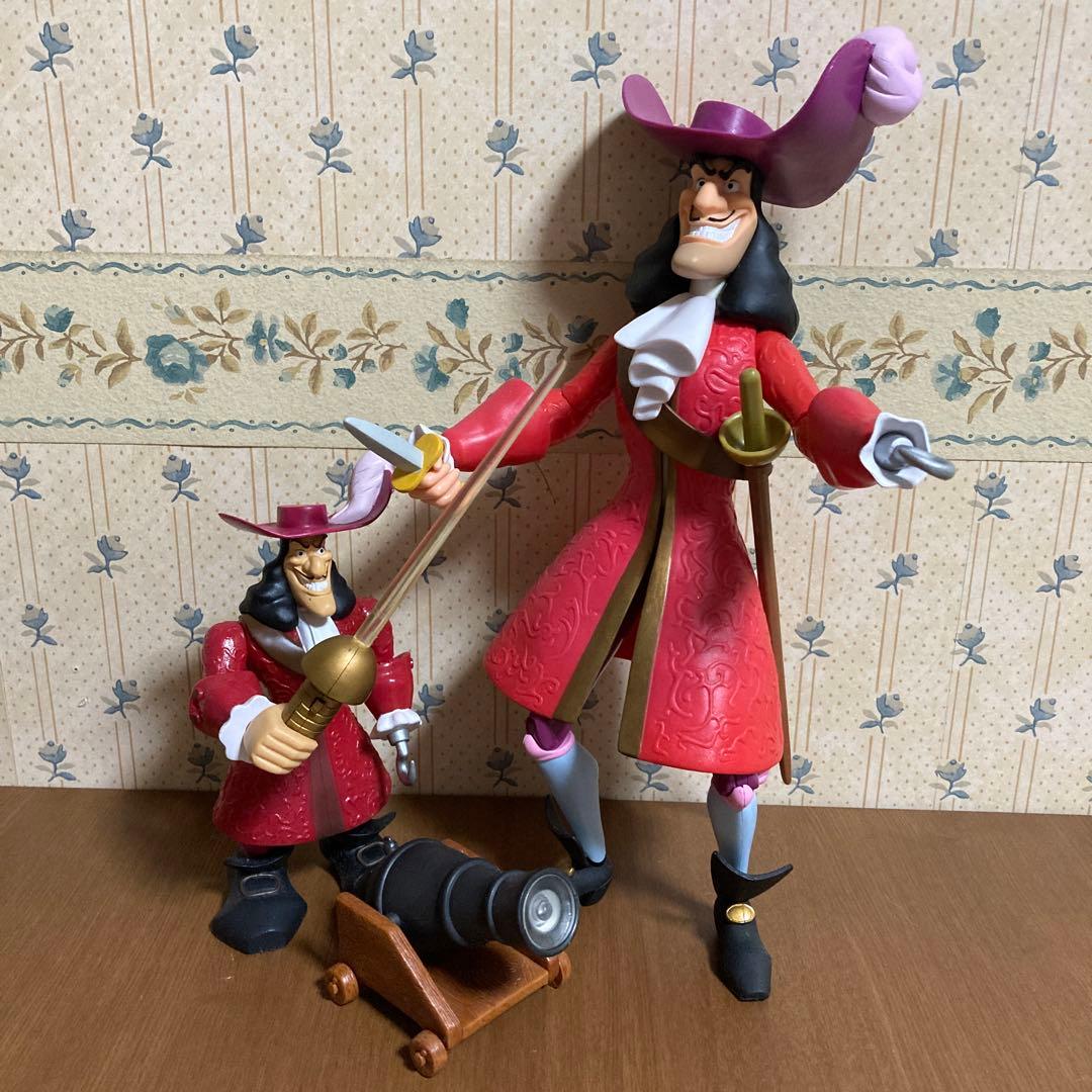 最終】フック船長 フィギュア 2体セット ピーターパン ヴィランズ 海外