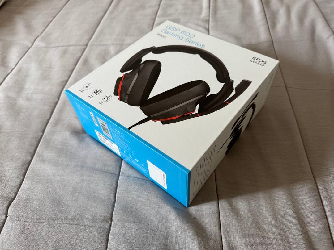 Senheiser EPOS GSP600 イヤーパッド新品交換済み EPOS Sennheiser ゼンハイザー ゲーミング ヘッド セット 交換用 互換