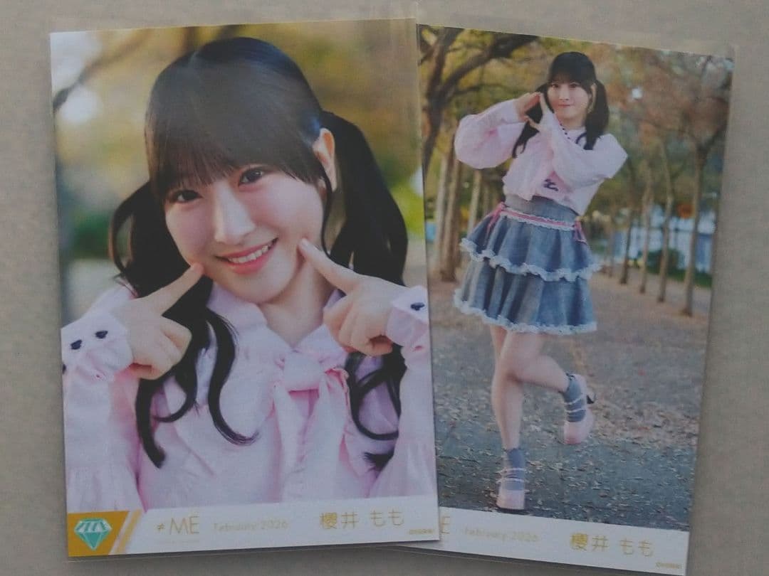 ノイミー ≠ME 櫻井もも 生写真 セミコンプ - メルカリ