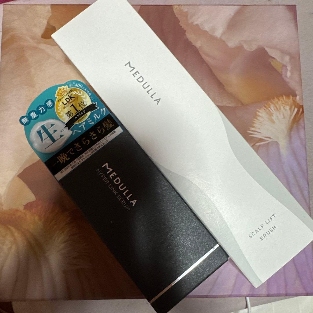メデュラ ハイパーリンクセラム、スカルプリフトブラシ set - メルカリ