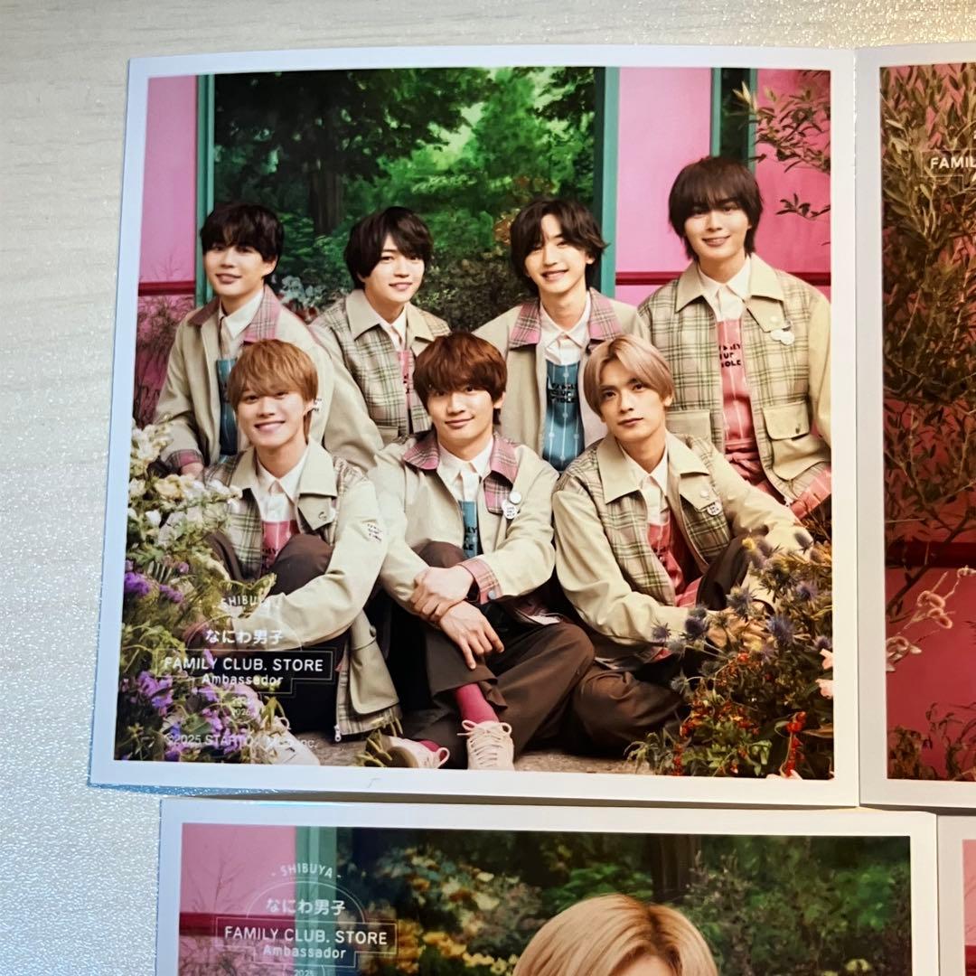 なにわ男子 ましかくフォト 渋谷店 ファミクラストア アンバサダー2025