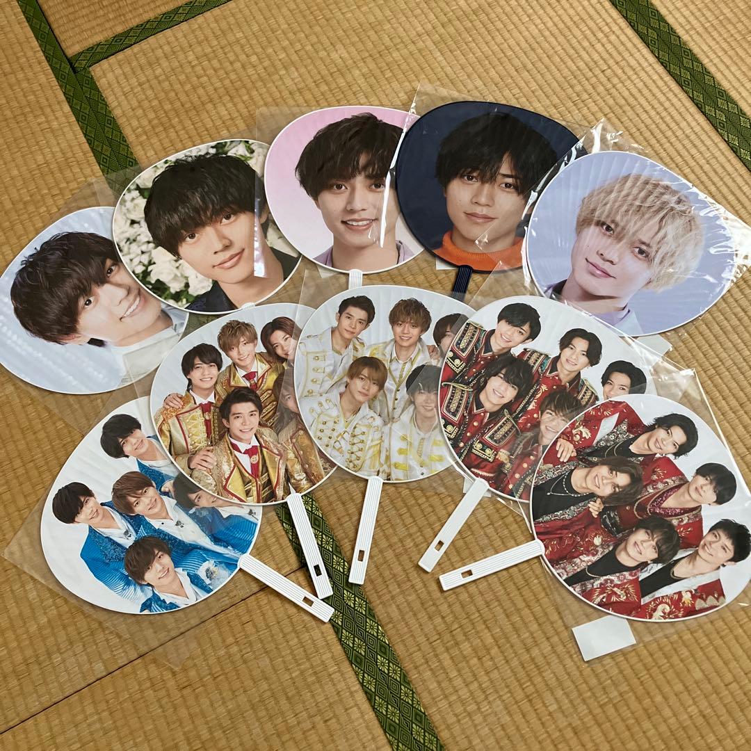 永瀬廉 King&Princeカウコン 歴代 うちわ まとめ売り オマケつき