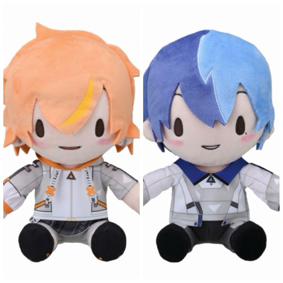 プロセカ ふわぷち ぬいぐるみM 東雲彰人 青柳冬弥 - メルカリ