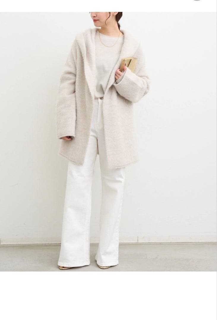 Deuxieme Classe Alpaca Fluffy Gown アルパカ