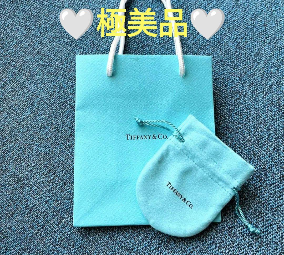 極美品♥Tiffany ティファニー 巾着袋➕ショップ袋♥可愛すぎ( *´艸