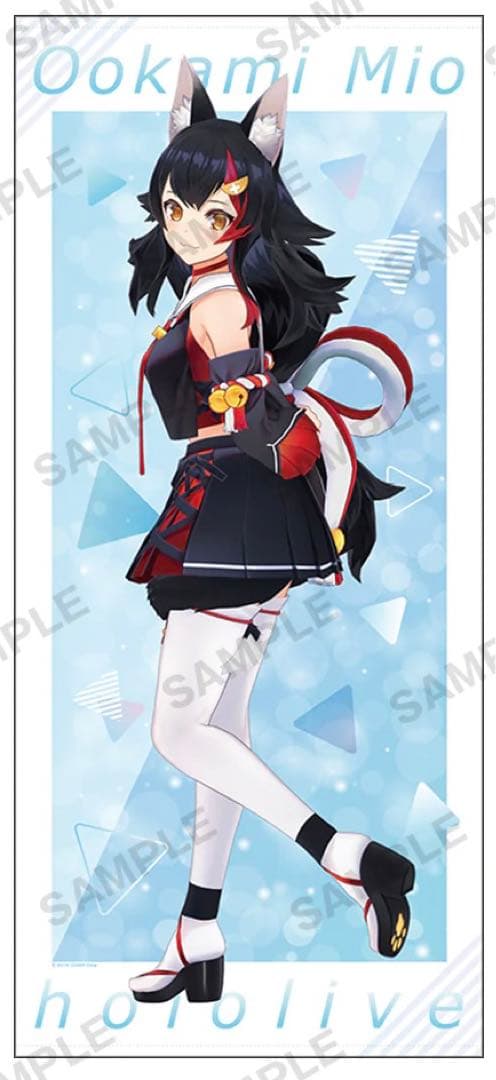 大神ミオ ホロライブ グラフィックGrandタオル2000フェスティバルver