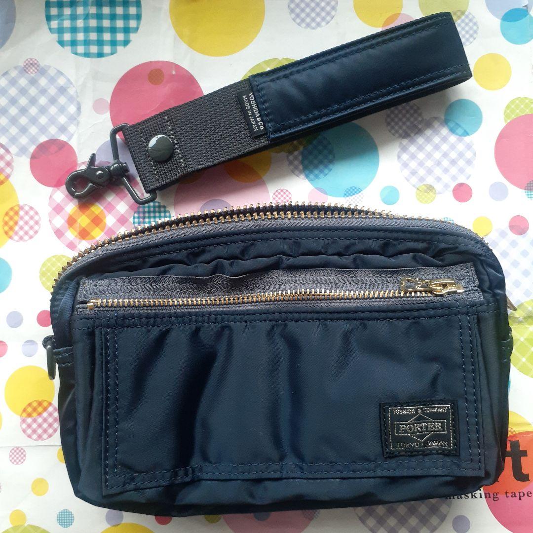PORTER / PX TANKER UTILITY POUCH アイアンブルー - メルカリ