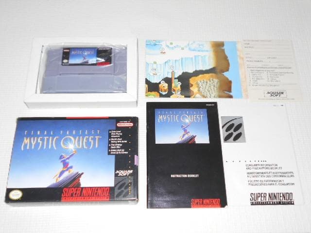 SFC★FINAL FANTASY MYSTIC QUEST SNES 海外版 BEEP ゲームグッズ通販 / 【中古ソフト】スーパーファミコン