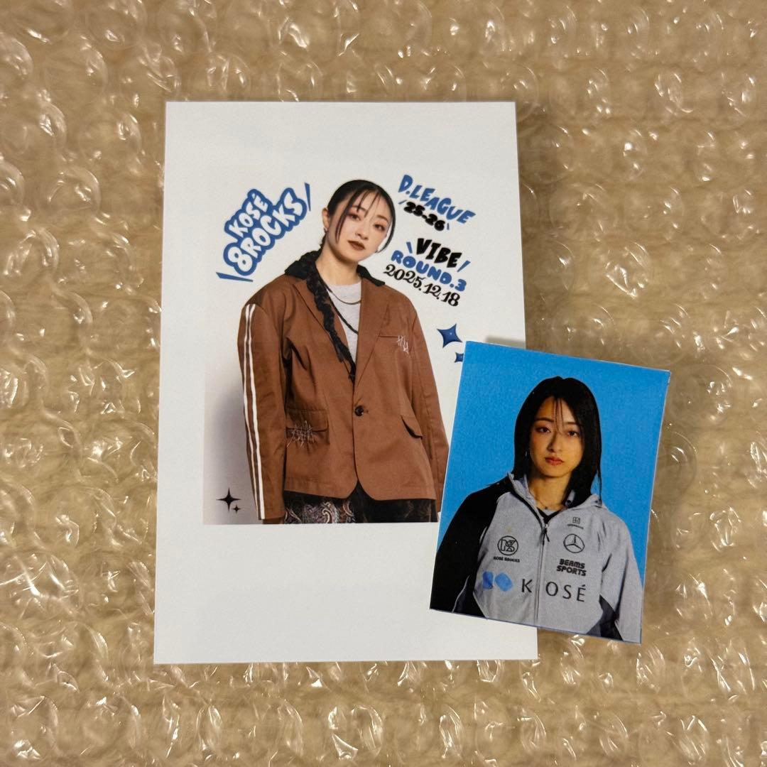 Dリーグ kose8rocks haruka チェキ風フォト 証明写真風シール - メルカリ