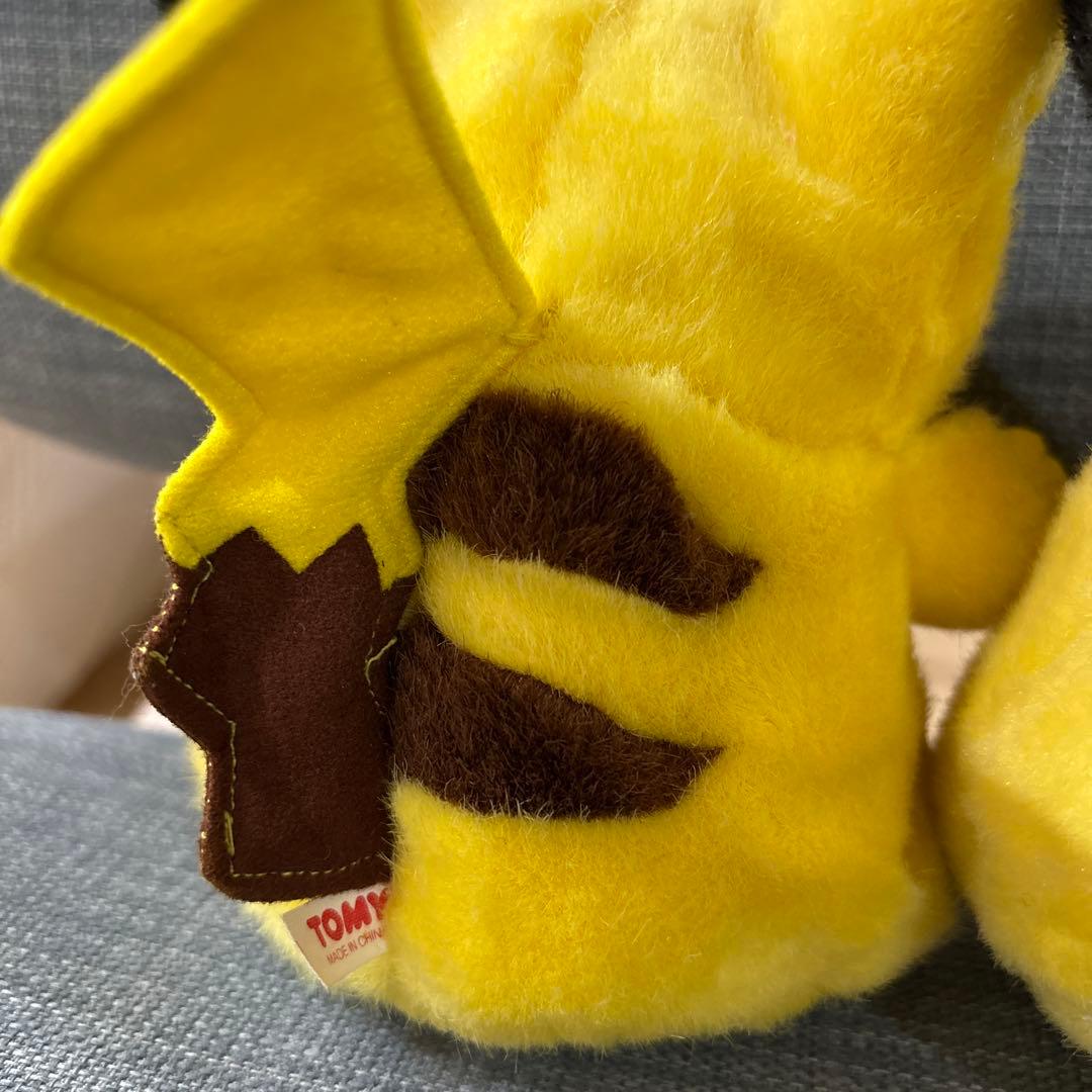 激かわ 初期 ピカチュウ ぬいぐるみ TOMY トミー レトロ - メルカリ