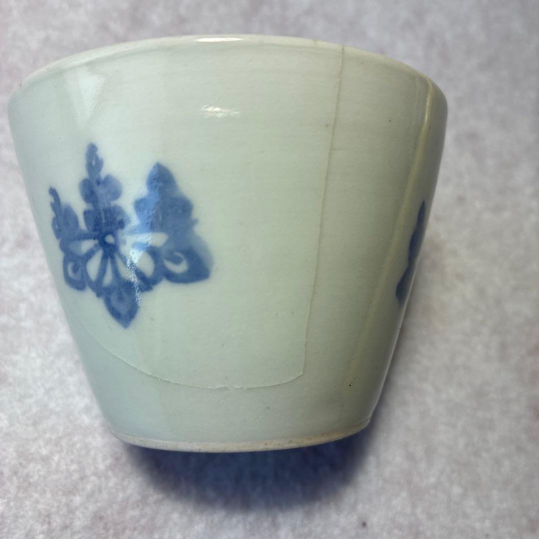 古伊万里 蒟蒻印判 桐 蕎麦猪口 - メルカリ