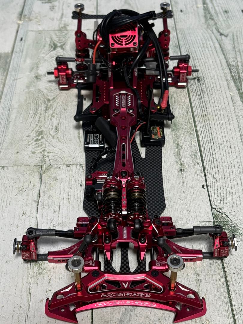 GALM リヤモーター オプション多数 メカ ボディ付 overdose ガルム