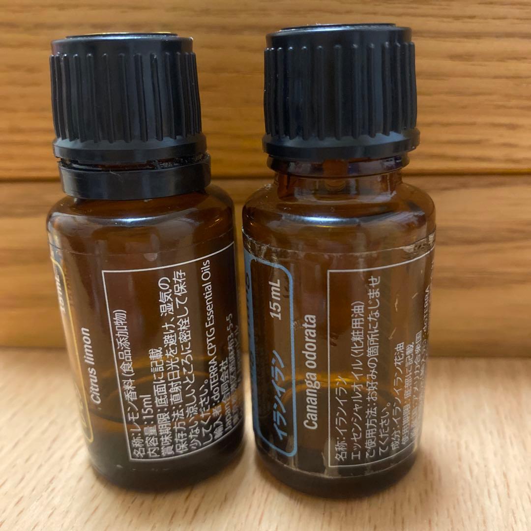ドテラ レモン・イランイラン エッセンシャルオイル 15mL - メルカリ