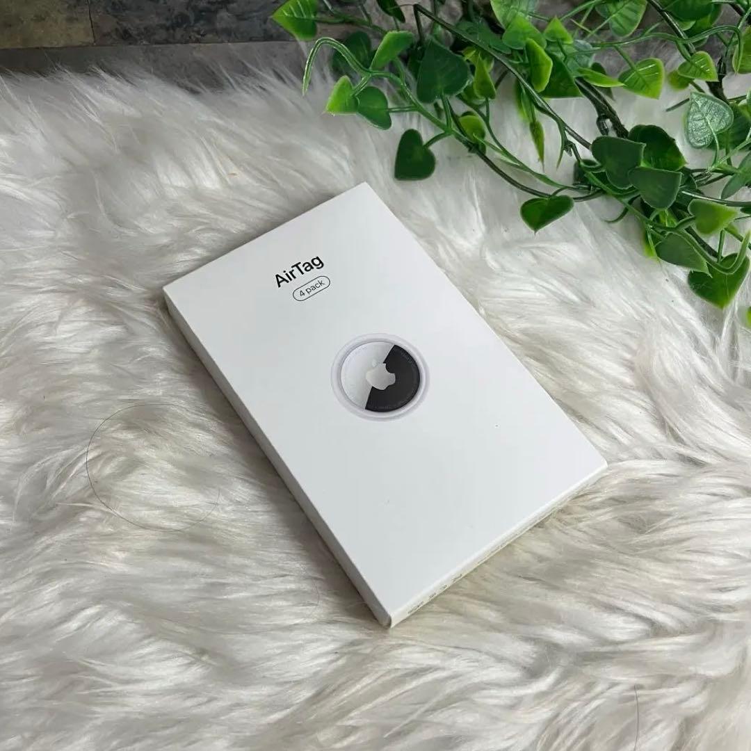 新品未開封　アップル　エアータグ　Air Tag ４個セットになります^ ^ 新品未開封】Apple AirTag 4個セット エアタグ アップル - メルカリ