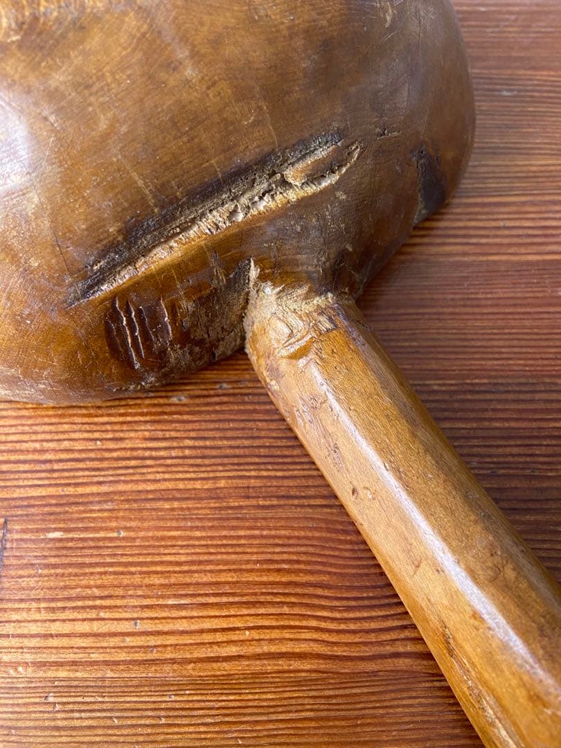 木製穀物スクープ フランス アンティーク 20世紀初頭 - メルカリ