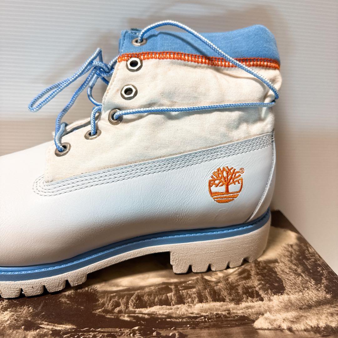 【専用出品】27.0cm ティンバーランド ロールトップ ブーツ　白