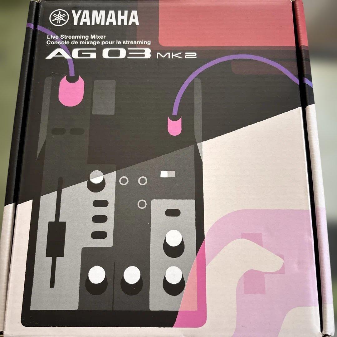 【新品・未使用】YAMAHA AG-03 MK2 オーディオインターフェイス 入荷情報】YAMAHA AG03 MK2入荷！｜島村楽器 イオンモール八幡東店