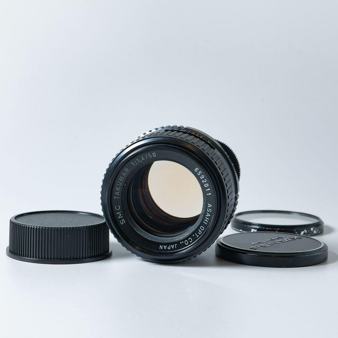 SMC TAKUMAR 1:1.4/50 単焦点レンズ SMC Takumar 1: 1.4 / 50 Asahi OPT review. CO., Japan | Happy