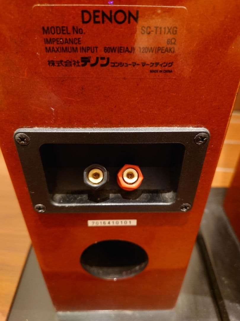 剥がれ シミ DENON デノン SC-T11XG トールボーイスピーカー - メルカリ