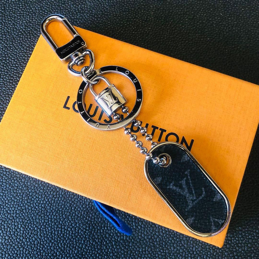 LOUIS VUITTON ポルトクレ タブ モノグラムID キーホルダー極美 LOUIS VUITTON（ルイ・ヴィトン） 【ルイヴィトン】 キーリング