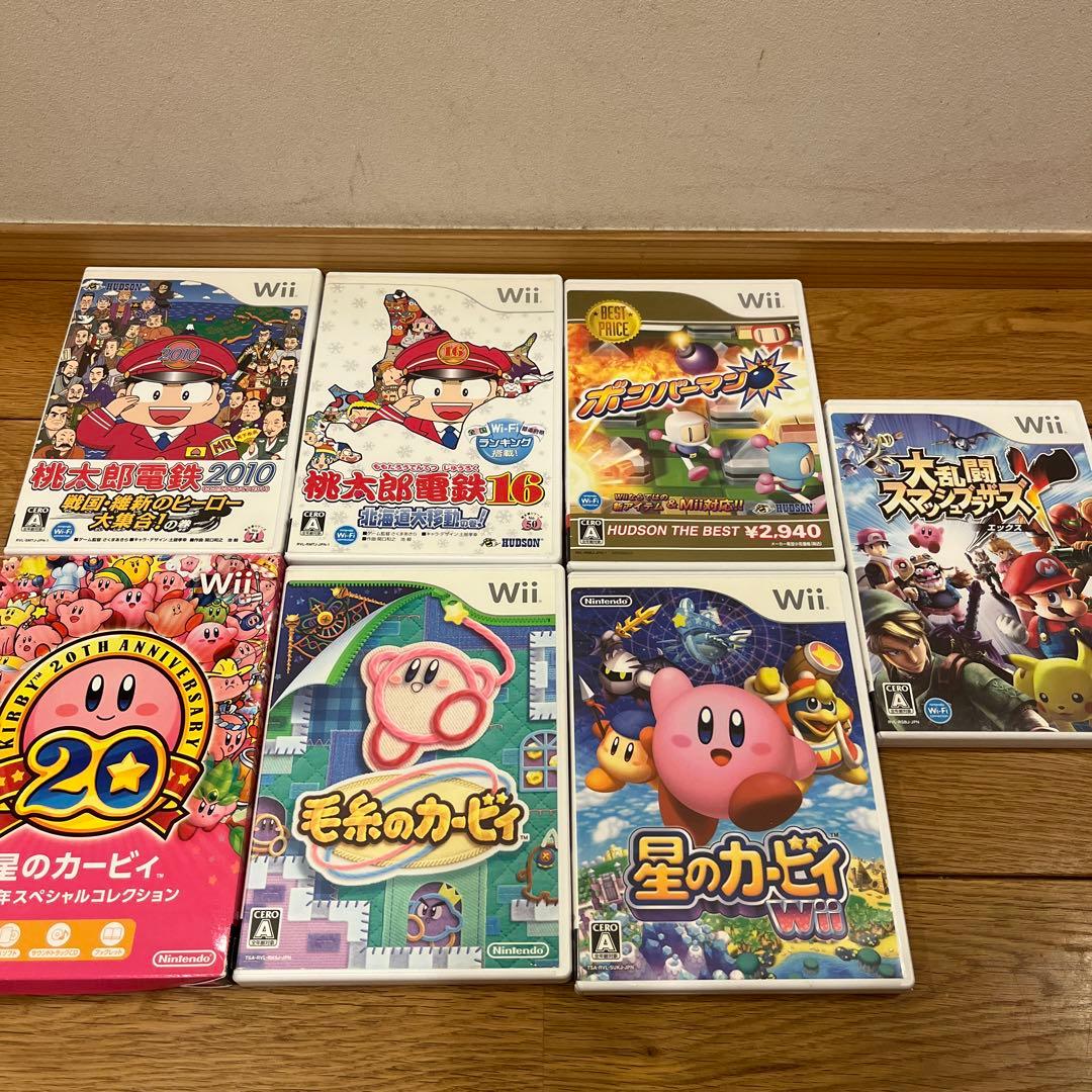 Nintendo Wii ソフト7枚セット - メルカリ