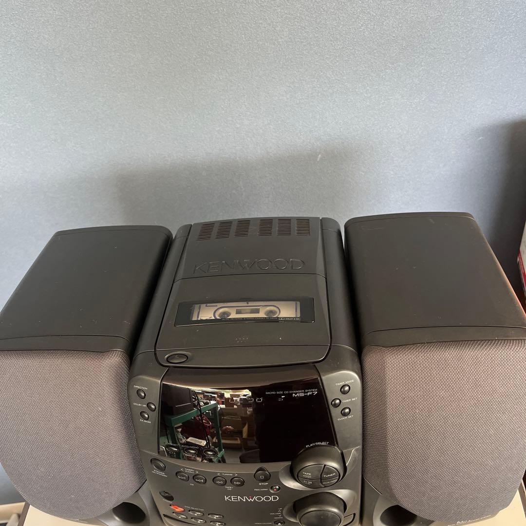 完動品KENWOOD ケンウッド コンポ MS-F7 セットSG-F7スピーカー