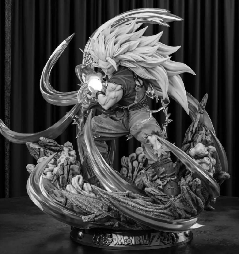 悟空 スーパーサイヤ人 フィギュア ガレージキット ドラゴンボール 未