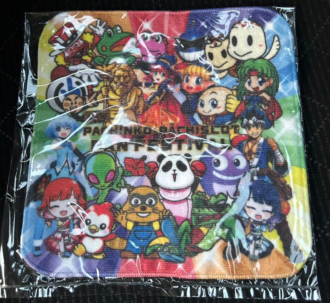 パチンコパチスロファン感謝デー遊戯機キャラ ハンドタオル - メルカリ