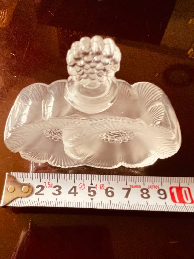 美品Lalique ラリックドゥフルールフレグランスボトル　8.5x 10cm