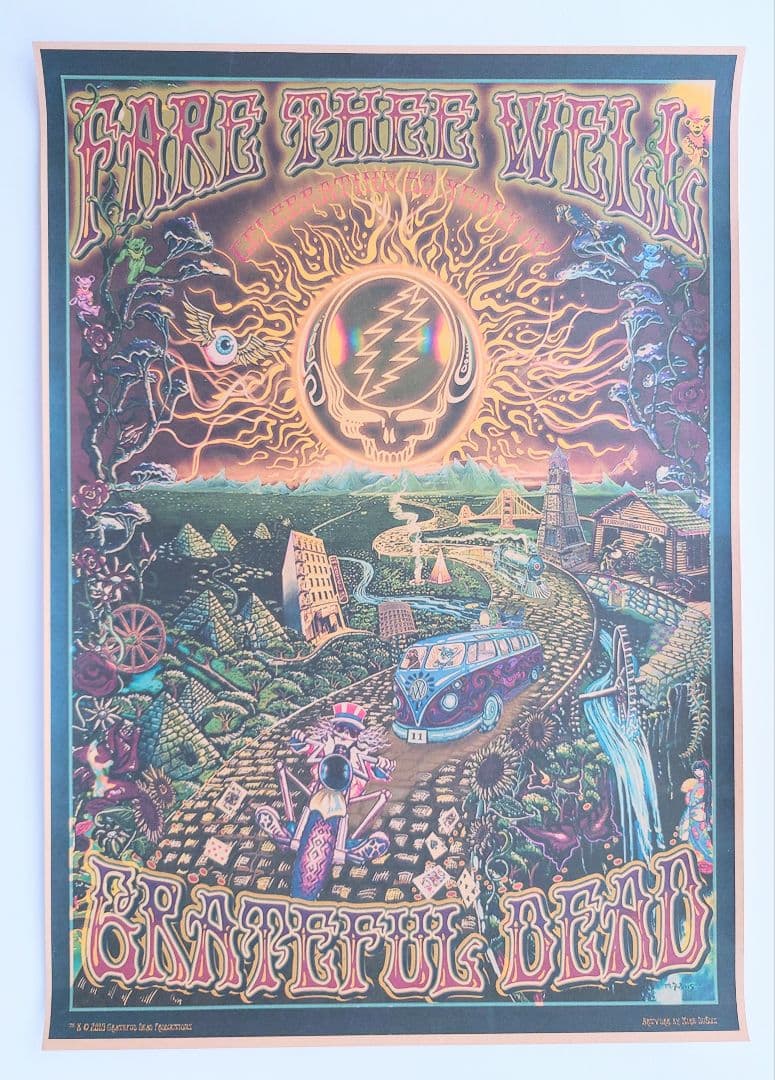 Grateful Dead グレイトフル・デッド ポスター ② - メルカリ