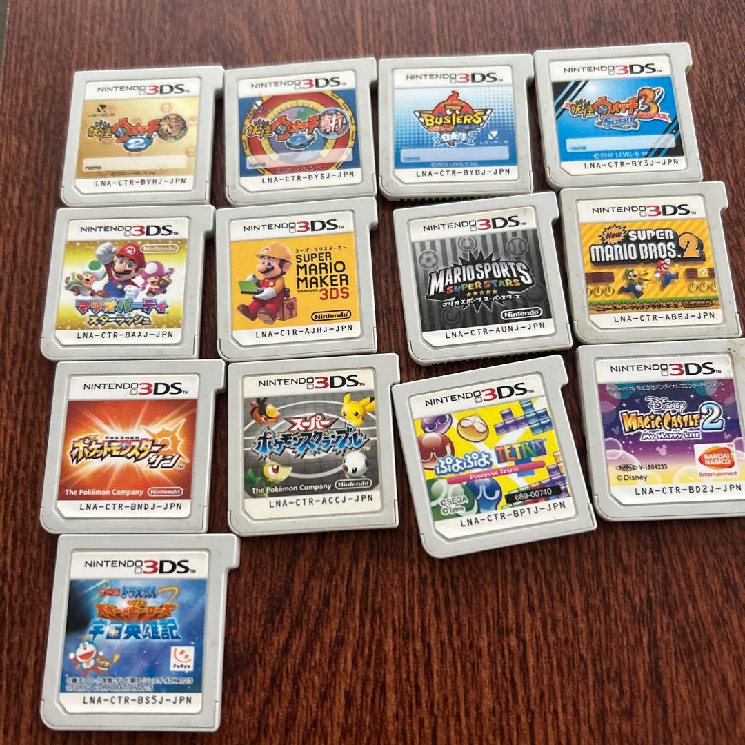 任天堂 3DS ゲームソフト 13本セット - メルカリ