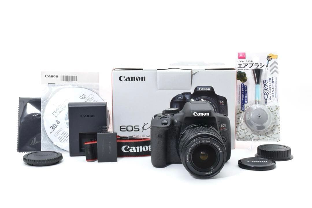 ✨動作OK✨Canon kiss X8i 回転式液晶 2420万画素 卒業 入学 - メルカリ