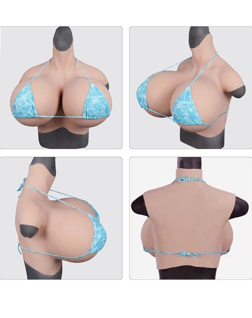 シリコン　バスト　Zカップジェルタイプ