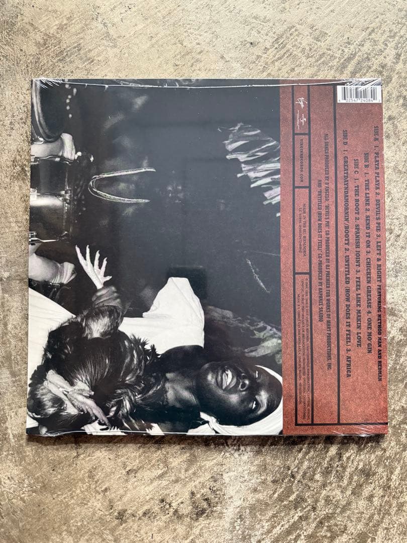 新品未使用 D'ANGELO \"Voodoo\" 15th Anni 2LP