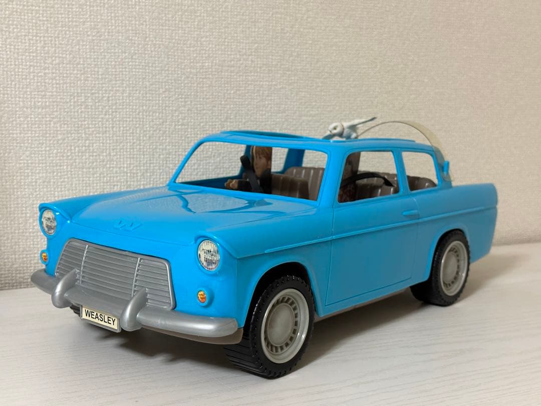 【ハリーポッター　フライングカー】激レア‼︎ デカい‼︎ ハリー・ポッター 光るプルバックライトキーチェーン フォード