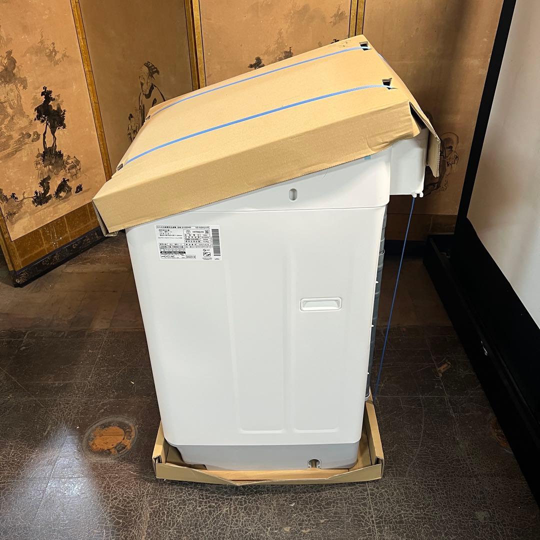 【ほぼ新品】キズあり2024年製 日立 全自動電気洗濯機 10.0kg ホワイト