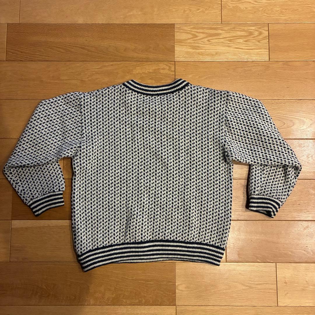 L.L.Bean 80s メンズ バーズアイニット L