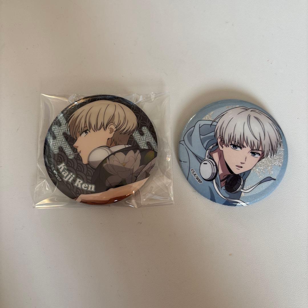 WIND BREAKER 梶蓮 スケーター 缶バッジ - メルカリ
