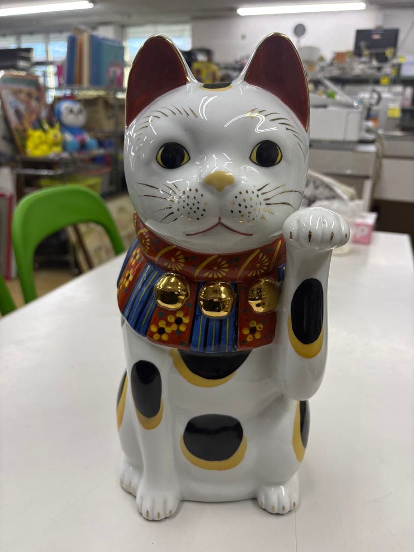 招き猫 九谷焼　32センチ 招き猫 九谷焼 32センチ 招き猫 九谷焼 32センチ 2026年最新】九谷焼