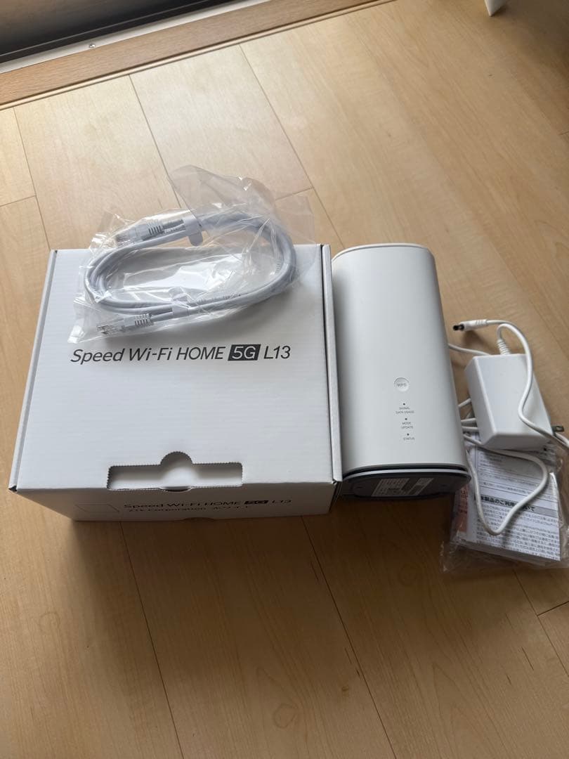 【ほぼ新品】Speed Wi-Fi 5G L13 2025年8月製造 Speed Wi-Fi HOME 5G L13 – ZTE Device Japan