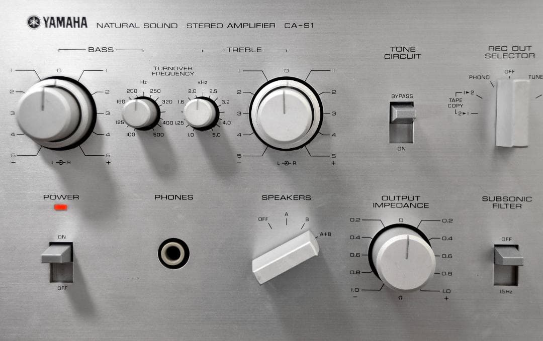 来る4月計画の福岡分移転のため処分価格】YAMAHA CA-S1 - メルカリ