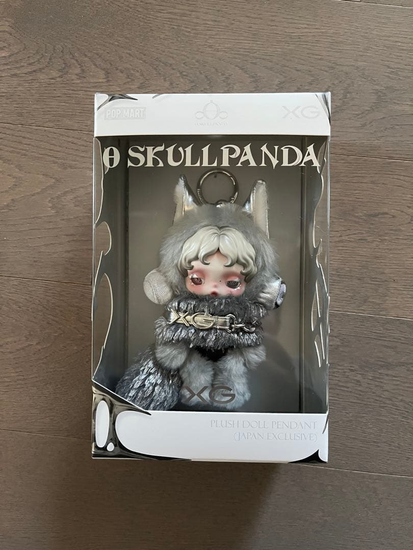 新品未開封　SKULL PANDA XGコラボ ぬいぐるみ(24時間内発送) スカルパンダがXGとコラボ！ Y3Kムードが漂う日本限定ぬいぐるみ