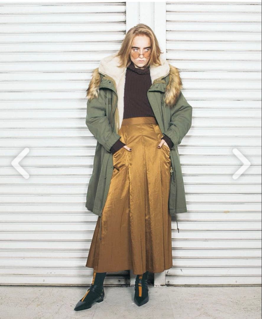 定価￥38,280 完売モッズコート美品moussy - メルカリ