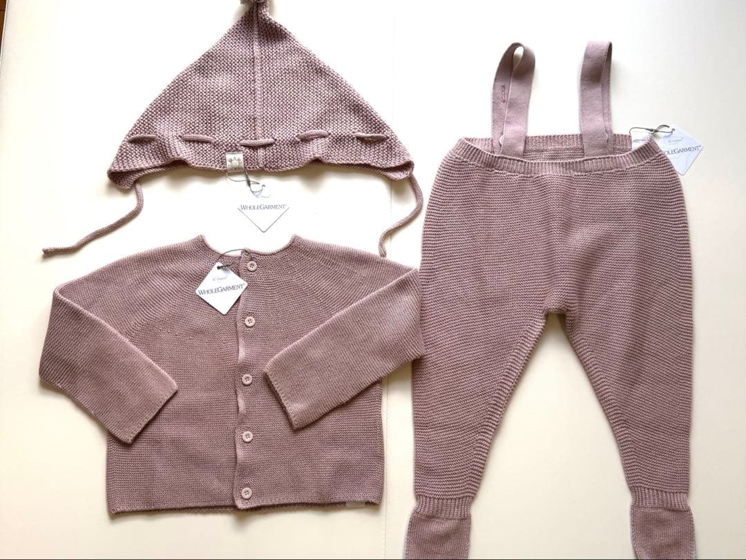 MARLMARLニットカーディガン・パンツ・帽子セット　【新品・箱あり】 楽天市場】マールマール MARLMARL ニット 3点セット / ボンネ ＋