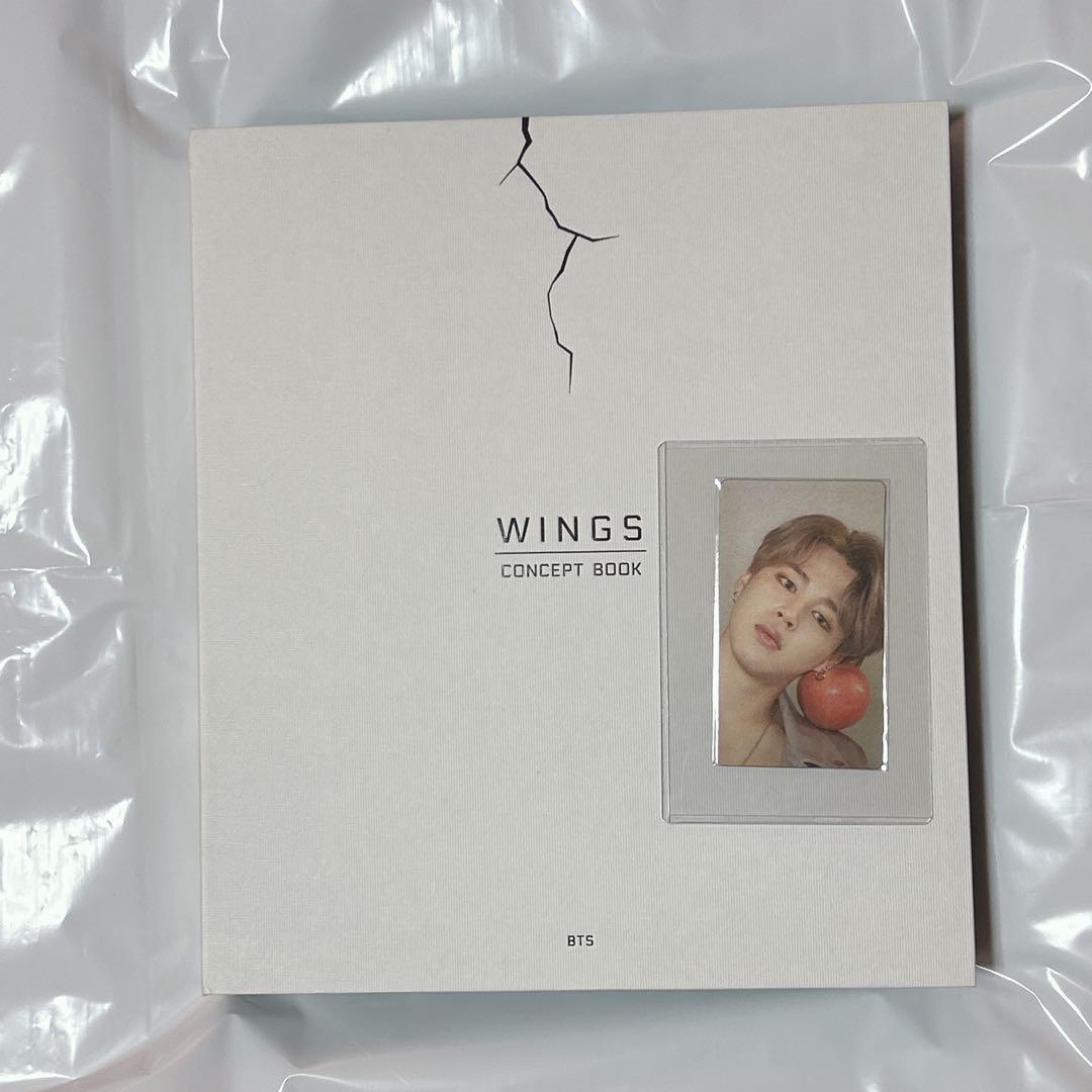 BTS WINGS CONCEPT BOOK フォトカード付き BTS Wings Concept Book Lenticular Photo Card (7 All Members) | eBay