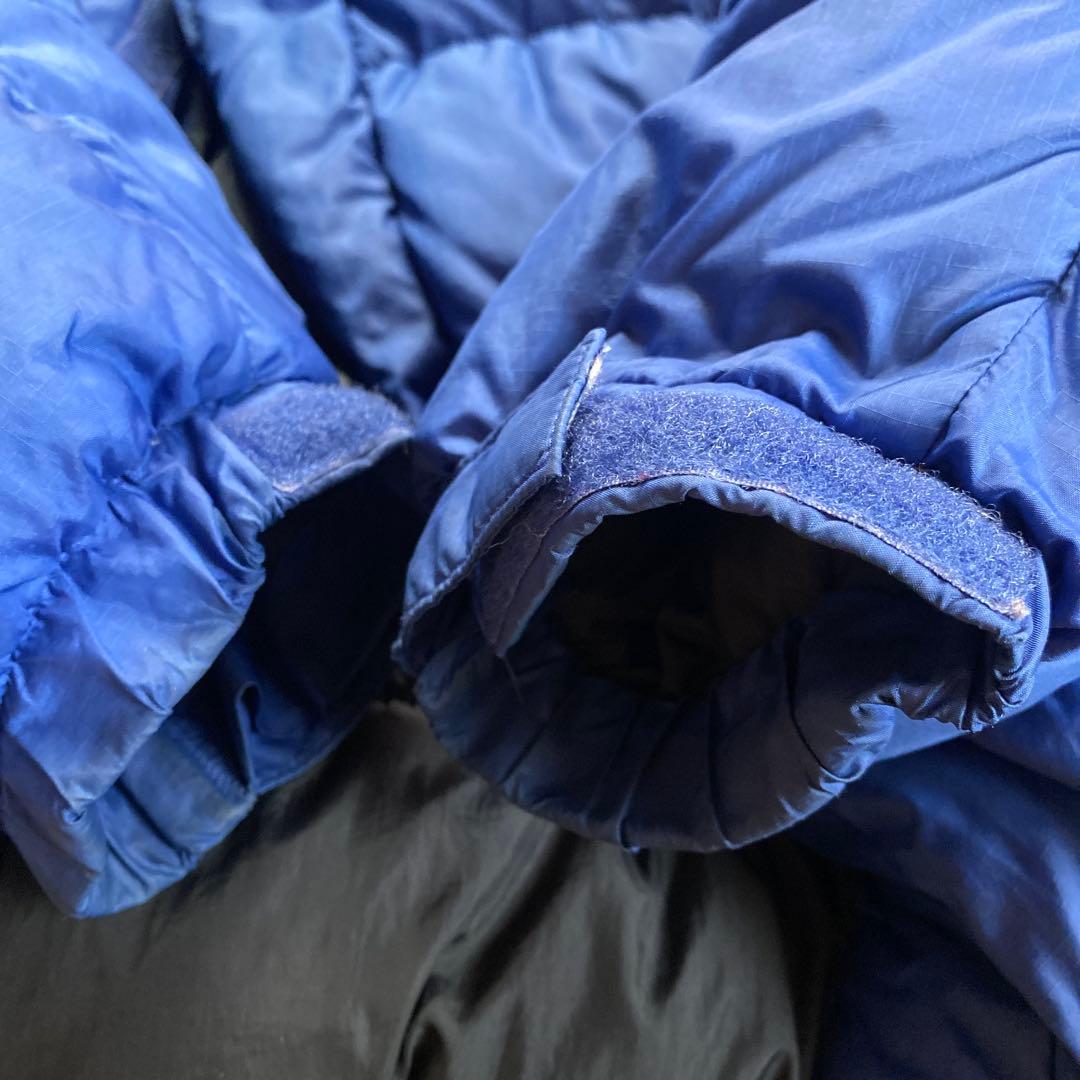 90's 旧タグ old mont-bell モンベル ダウンジャケット ブルー - メルカリ