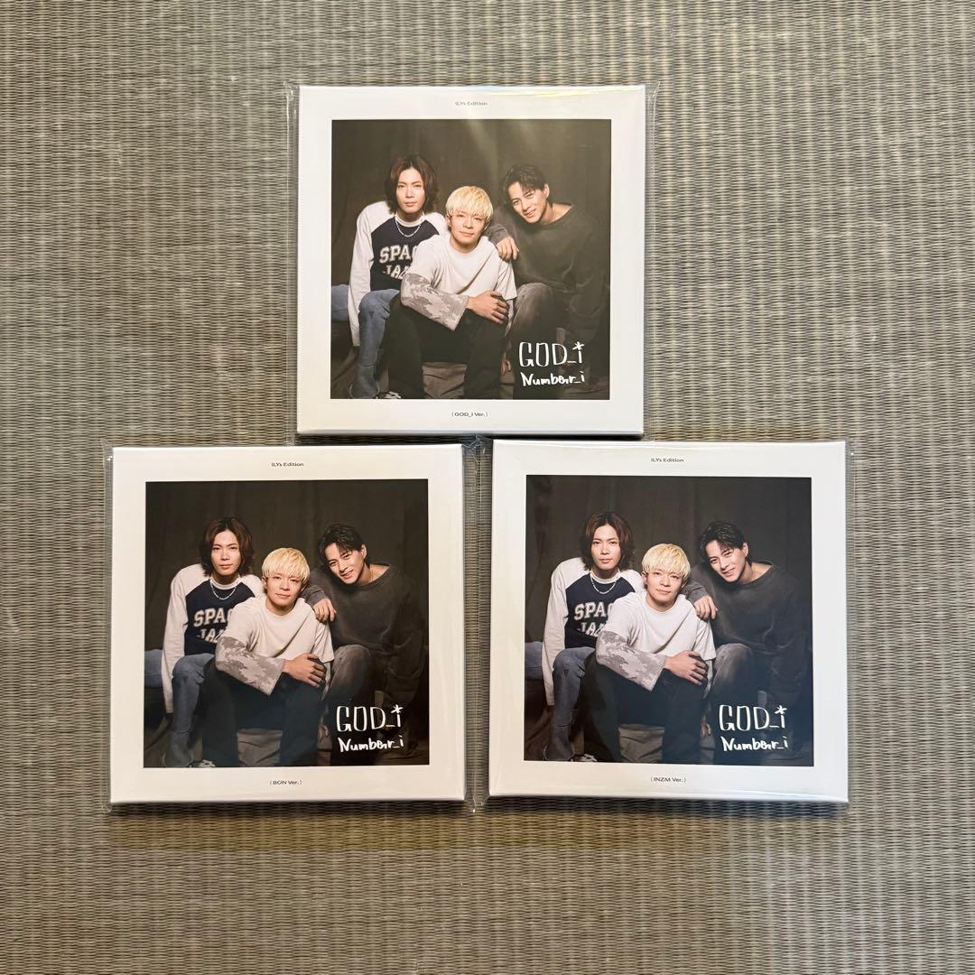 【未開封】Number_i GOD_i iLYs Edition チャーム付 Number_i ☆ GOD_i iLYs Edition (INZM Ver) - メルカリ