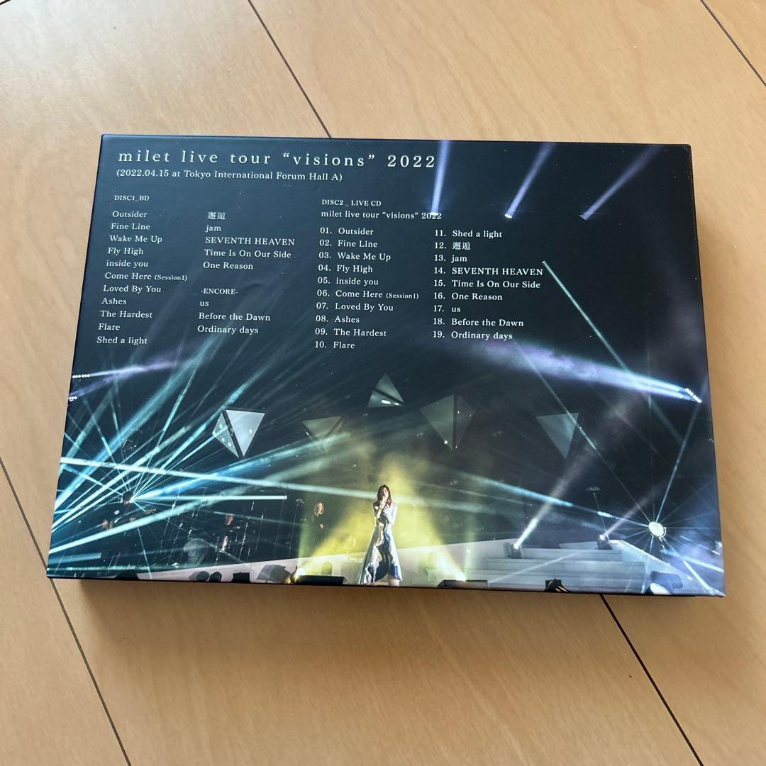 【即購入ok!!】『live\"\"visions\"\"2022』Blu-ray